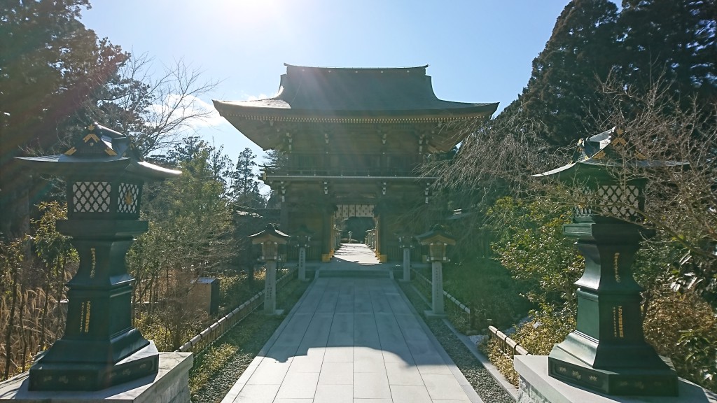 秋葉神社上社 西の神門